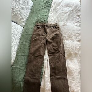 Abercrombie The 90s Straight Vira High Rise